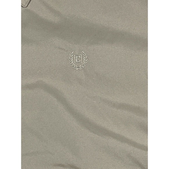 Chaps Jacket Men XL Tan Full‎ Zip Bomber Collared Harrington Lined - Picture 5 of 10